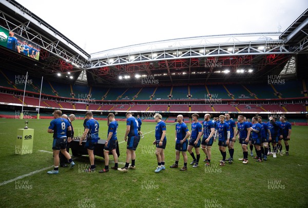 190426 - Tumble v New Dock Stars, Mens Division 3 Cup Final - New Dock Stars receive their medals