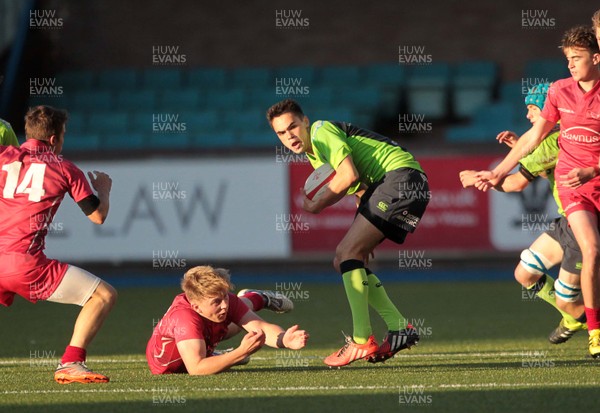 260815 - Cardiff Blues South U16s v Scarlets West U16s -