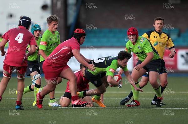 260815 - Cardiff Blues South U16s v Scarlets West U16s -