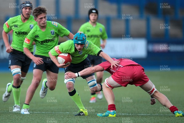 260815 - Cardiff Blues South U16s v Scarlets West U16s -