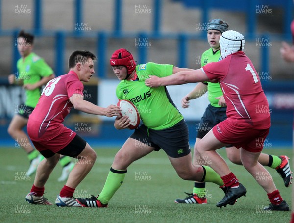 260815 - Cardiff Blues South U16s v Scarlets West U16s -