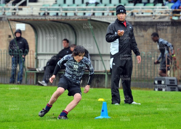 25.08.10-  UA Combines 360 testing. UA  C360 testing session at Ebbw Vale RFC training. 