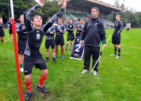 25.08.10-  UA Combines 360 testing. UA  C360 testing session at Ebbw Vale RFC training. 