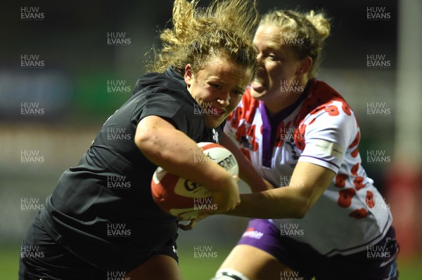 081117 - UK Armed Forces Women v Wales Development XV Women - Lleucu George of Wales Development XV Women