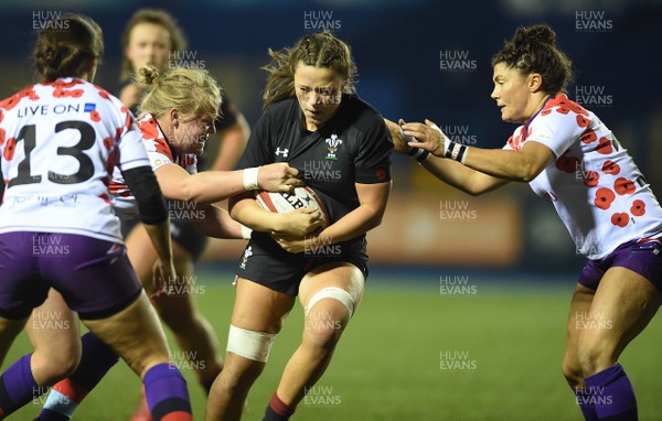 081117 - UK Armed Forces Women v Wales Development XV Women - Alisha Butchers of Wales Development XV Women