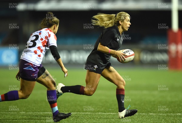 081117 - UK Armed Forces Women v Wales Development XV Women - Alecs Donovan of Wales