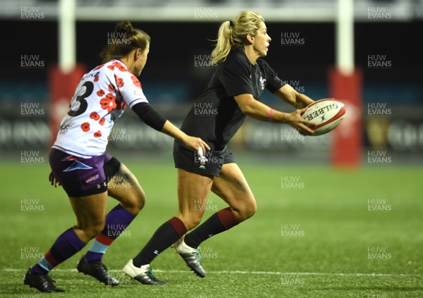 081117 - UK Armed Forces Women v Wales Development XV Women - Alecs Donovan of Wales