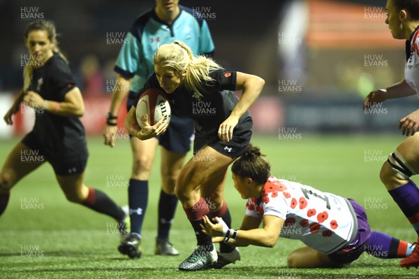 081117 - UK Armed Forces Women v Wales Development XV Women - Alecs Donovan of Wales