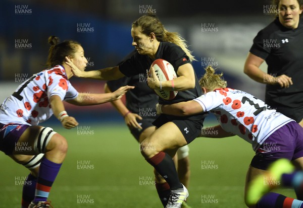 081117 - UK Armed Forces Women v Wales Development XV Women - Kerin Lake of Wales