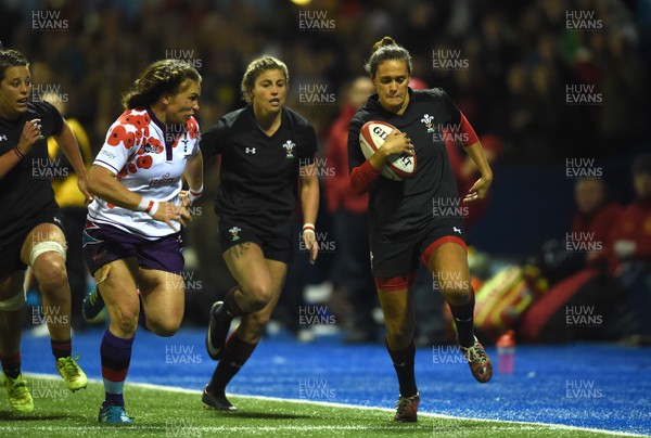 081117 - UK Armed Forces Women v Wales Development XV Women - Rhi Nokes of Wales