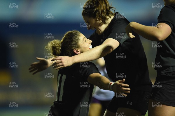 081117 - UK Armed Forces Women v Wales Development XV Women - Jess Kavanagh Williams of Wales