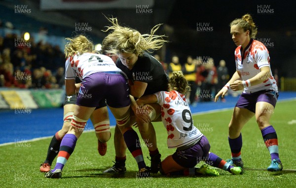 081117 - UK Armed Forces Women v Wales Development XV Women - Hannah Bluck of Wales