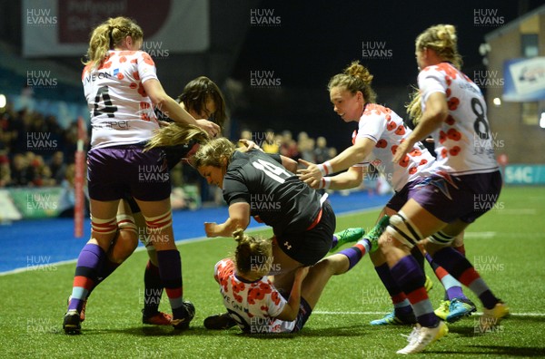 081117 - UK Armed Forces Women v Wales Development XV Women - Hannah Bluck of Wales