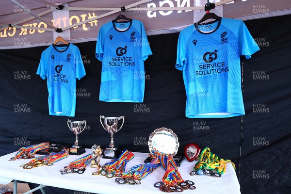 150423 - UK International Gay Rugby Grand Finals - Medals and trophies await the winners