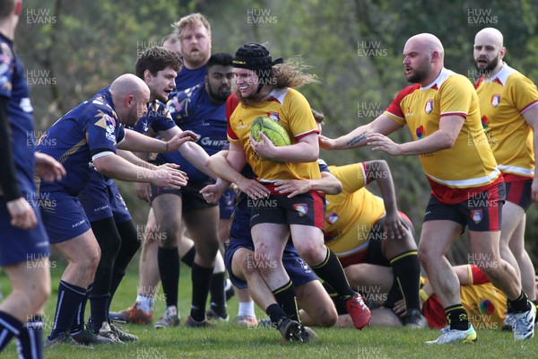 150423 - UK International Gay Rugby Grand Finals - Game 2 sees London Stags (Blue) take on Hull Roundheads (Yellow)