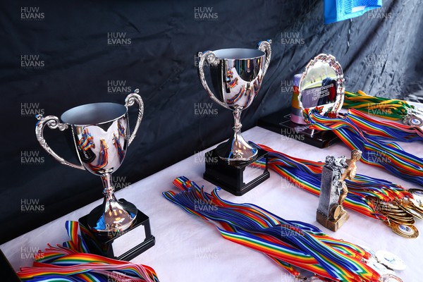 150423 - UK International Gay Rugby Grand Finals - Medals and trophies await the winners