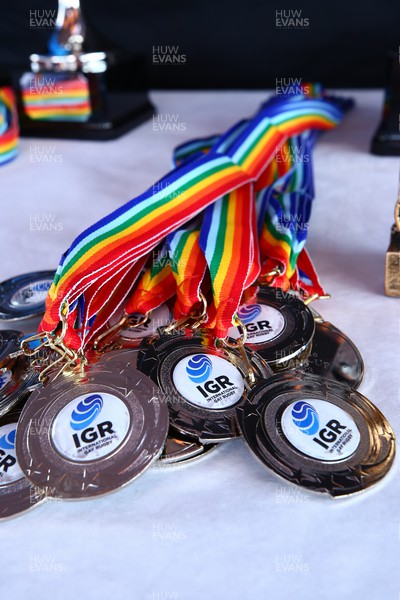 150423 - UK International Gay Rugby Grand Finals - Medals and trophies await the winners