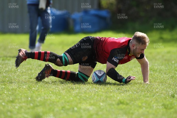 150423 - UK International Gay Rugby Grand Finals - Game 3 has Cardiff Lions (Red) clash with Leeds Hunters (Purple)