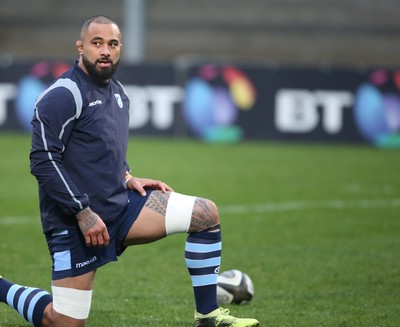 011218 - Ulster v Cardiff Blues - Guinness PRO14 -  Cardiff Blues Samu Manoa