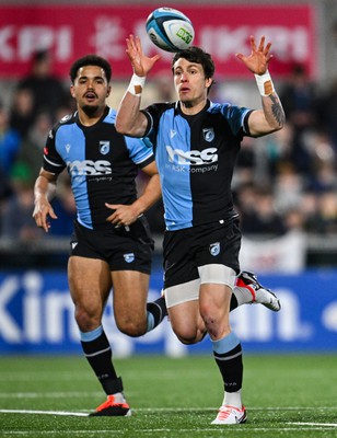 190424 - Ulster v Cardiff Rugby - United Rugby Championship - Gonzalo Bertranou of Cardiff