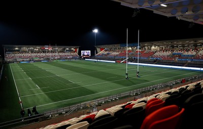310126 - Ulster v Cardiff Rugby - United Rugby Championship - A general view of Affidea Stadium