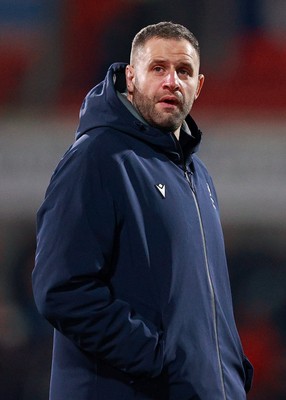 310126 - Ulster v Cardiff Rugby - United Rugby Championship - Cardiff team manager Chris Dicomidis