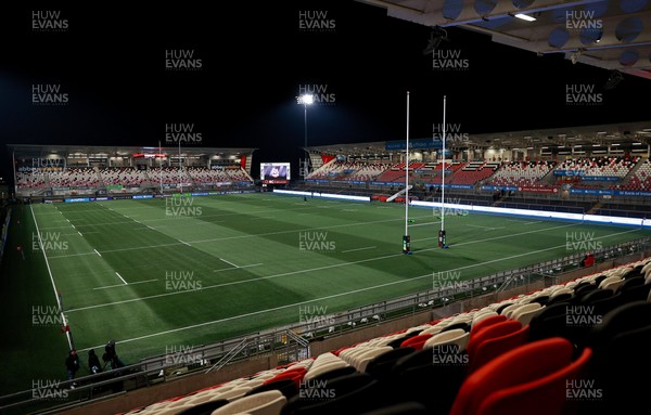 310126 - Ulster v Cardiff Rugby - United Rugby Championship - A general view of Affidea Stadium