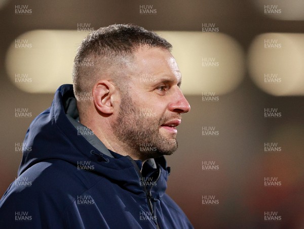 310126 - Ulster v Cardiff Rugby - United Rugby Championship - Cardiff team manager Chris Dicomidis
