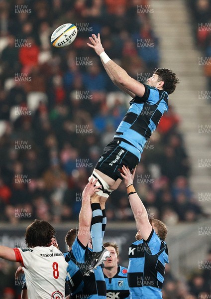310126 - Ulster v Cardiff Rugby - United Rugby Championship - Rory Thornton of Cardiff