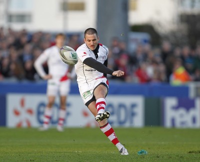 12.11.11  Ulster v Clermont Auvergne Ian Humphreys kicks the first penalty for Ulster. 