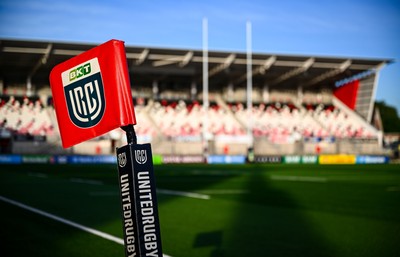 260925 - Ulster v Dragons RFC - United Rugby Championship - A general view of Affidea Stadium 