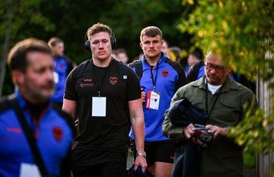 260925 - Ulster v Dragons RFC - United Rugby Championship - Matthew Screech of Dragons