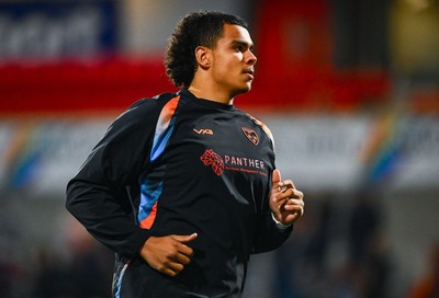 260925 - Ulster v Dragons RFC - United Rugby Championship - Mackenzie Martin of Dragons