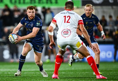 260925 - Ulster v Dragons RFC - United Rugby Championship - Aneurin Owen of Dragons