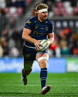260925 - Ulster v Dragons RFC - United Rugby Championship - Aaron Wainwright of Dragons