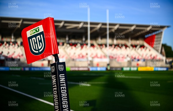 260925 - Ulster v Dragons RFC - United Rugby Championship - A general view of Affidea Stadium 