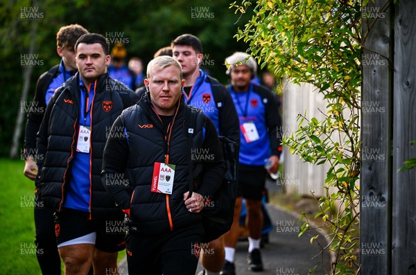 260925 - Ulster v Dragons RFC - United Rugby Championship -  Tinus De Beer of Dragons