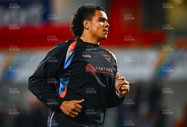 260925 - Ulster v Dragons RFC - United Rugby Championship - Mackenzie Martin of Dragons