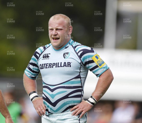 180812 - Ulster v Leicester Tigers - Preseason Friendly - Dan Cole of Leicester  