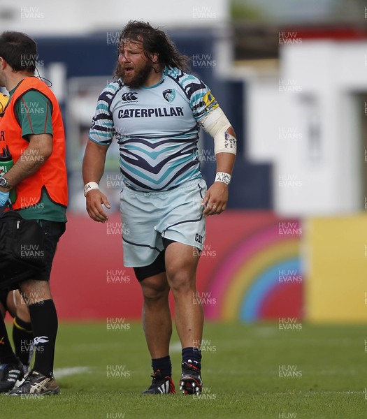 180812 - Ulster v Leicester Tigers - Preseason Friendly - Martin Castrogiovanni of Leicester  