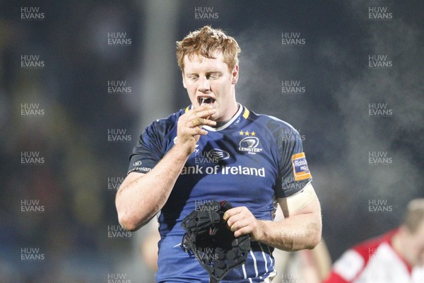 211212 Ulster v Leinster - RaboDirect Pro 12 - Tom Denton of Leinster looks dejected after their defeat over Ulster 