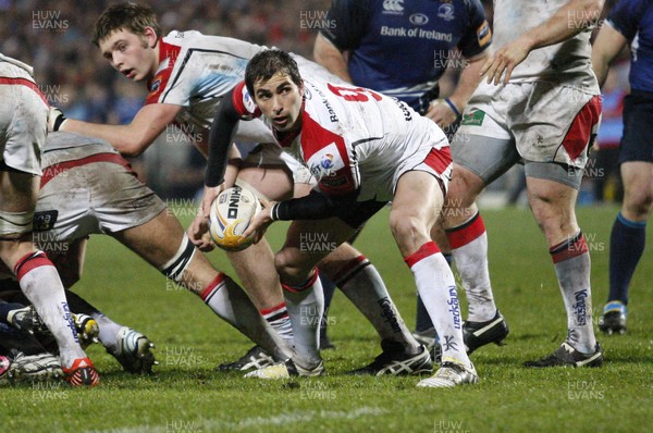 211212 Ulster v Leinster - RaboDirect Pro 12 - Ruan Pienaar of Ulster feeds the ball out from a ruck 