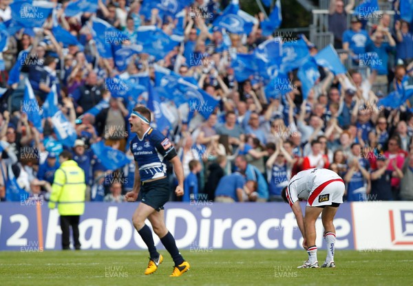 250513 - Ulster v Leinster - RaboDirect Pro 12 - Fergus McFadden of Leinster celebrates winning 