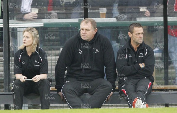 240812 - Ulster v Newcastle Falcons - Preseason Friendly -Newcastle director of rugby Dean Richards