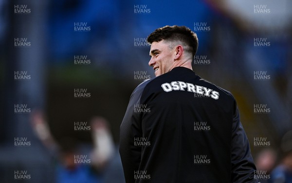 040426 - Ulster v Ospreys - EPCR Challenge Cup Round of 16 - Reuben Morgan-Williams of Ospreys before the match