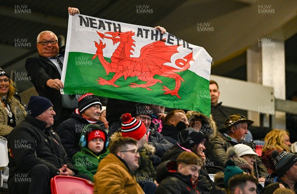 040426 - Ulster v Ospreys - EPCR Challenge Cup Round of 16 - Ospreys fans