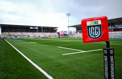 010325 - Ulster v Scarlets - United Rugby Championship - A general view of Kingston Stadium before the match