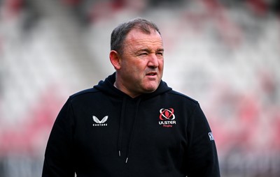 010325 - Ulster v Scarlets - United Rugby Championship - Ulster head coach Richie Murphy before the match