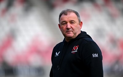 010325 - Ulster v Scarlets - United Rugby Championship - Ulster head coach Richie Murphy before the match