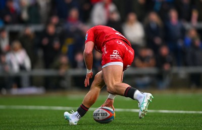 010325 - Ulster v Scarlets - United Rugby Championship - Macs Page of Scarlets scores his side's first try